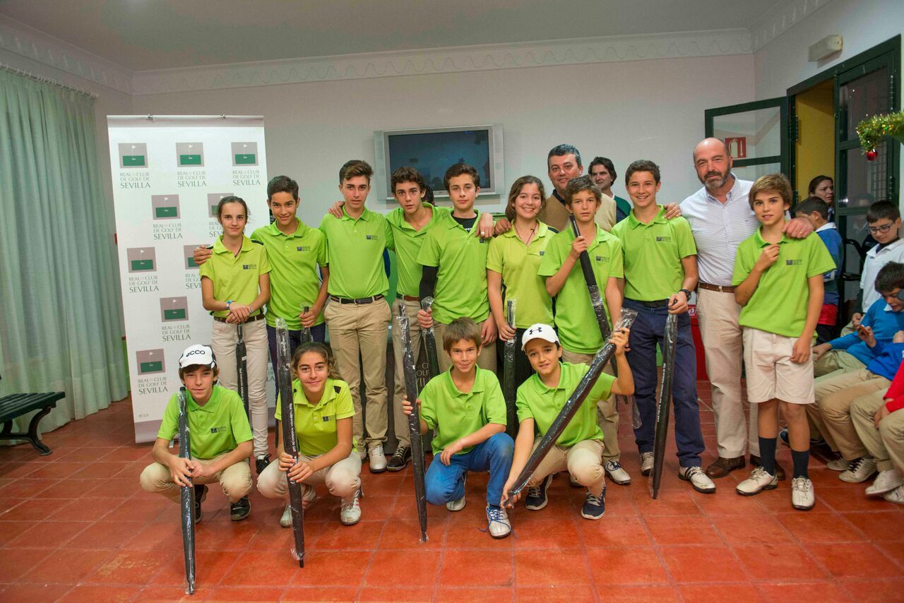 El Real Club de Golf de Sevilla, vencedor del Pentaclub Occidental 2015