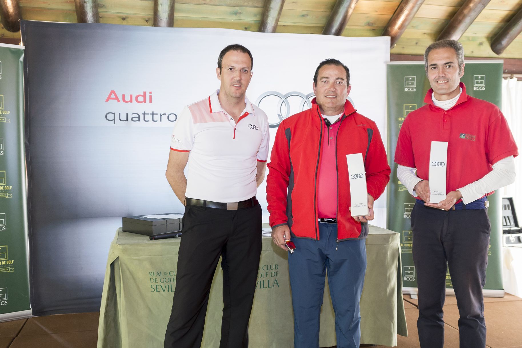 Torneo Audi Quattro Cup en el Real Club de Golf de Sevilla, sábado 19 de Marzo