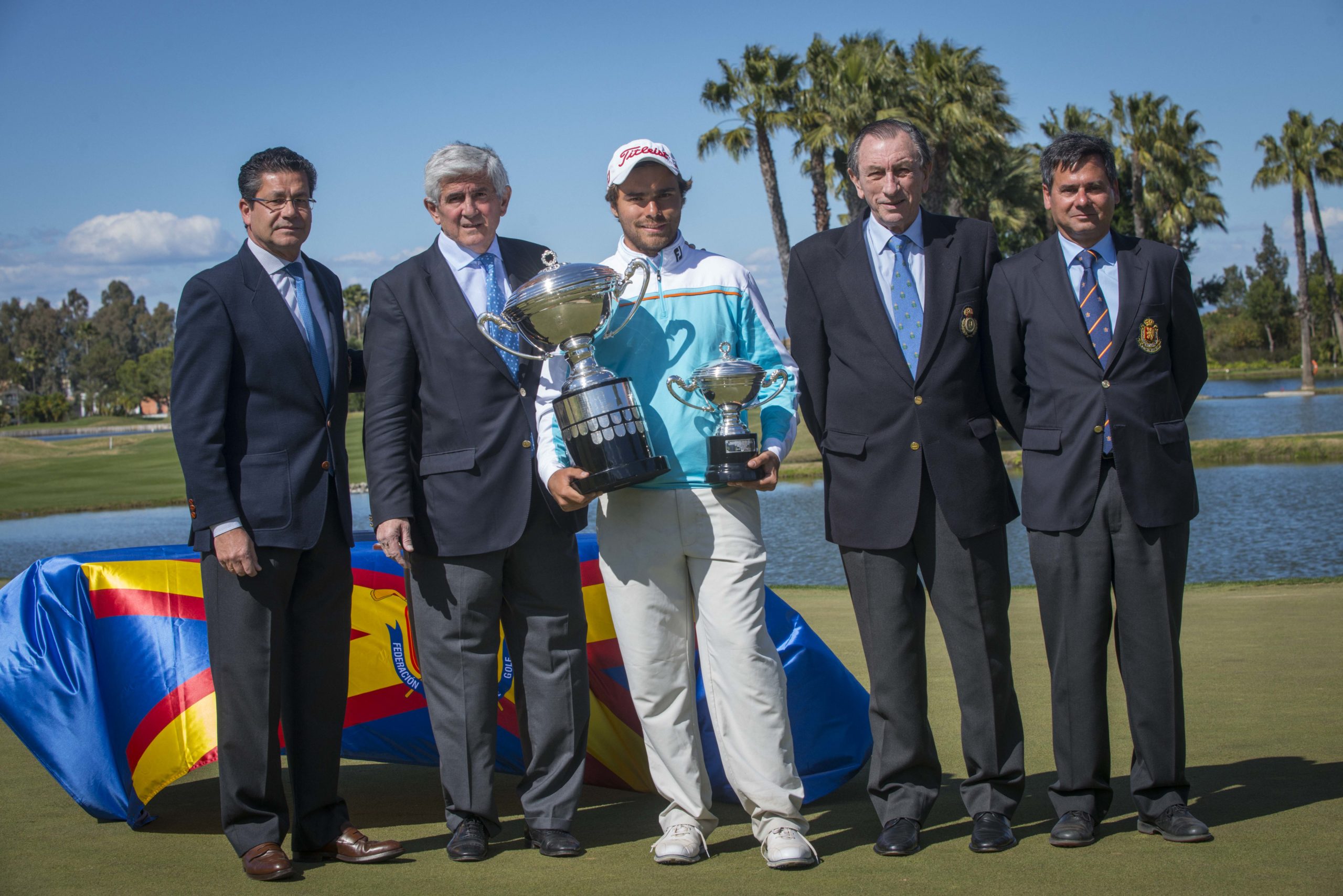 Romain Langasque se consolida como aspirante a figura del golf en la Copa de SM El Rey