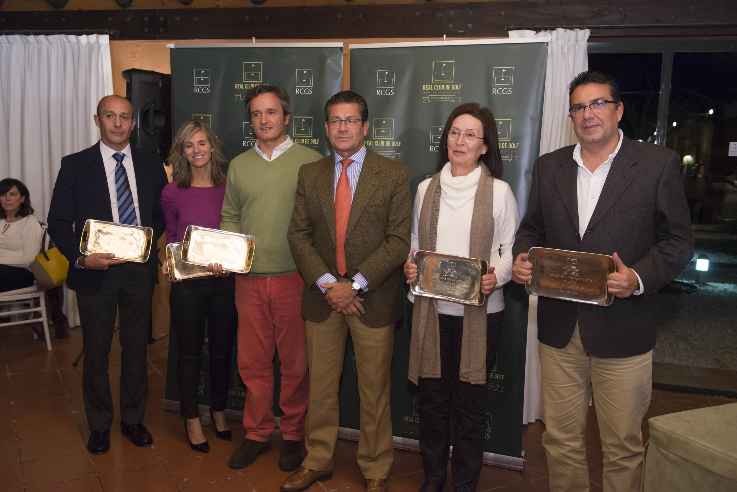 El Real Club de Golf de Sevilla reconoce a los ‘Deportistas destacados y Orden de Merito de 2016’