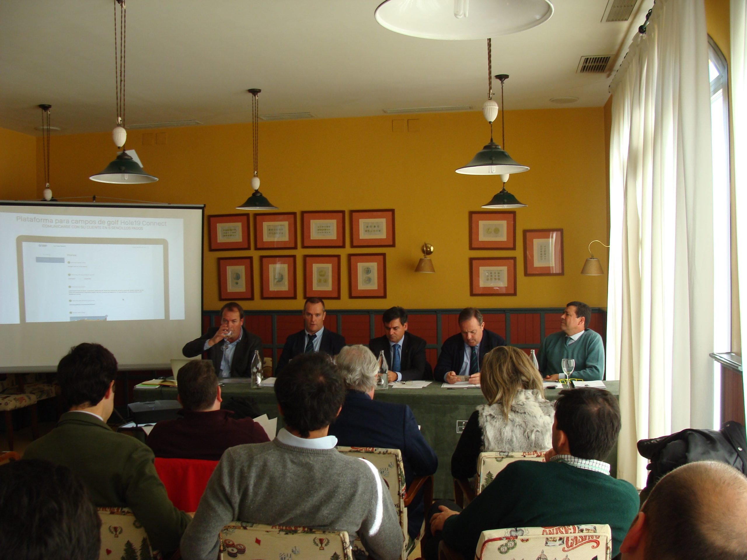 Reunión de Directores de Campos de Golf Federados de Andalucía Occidental