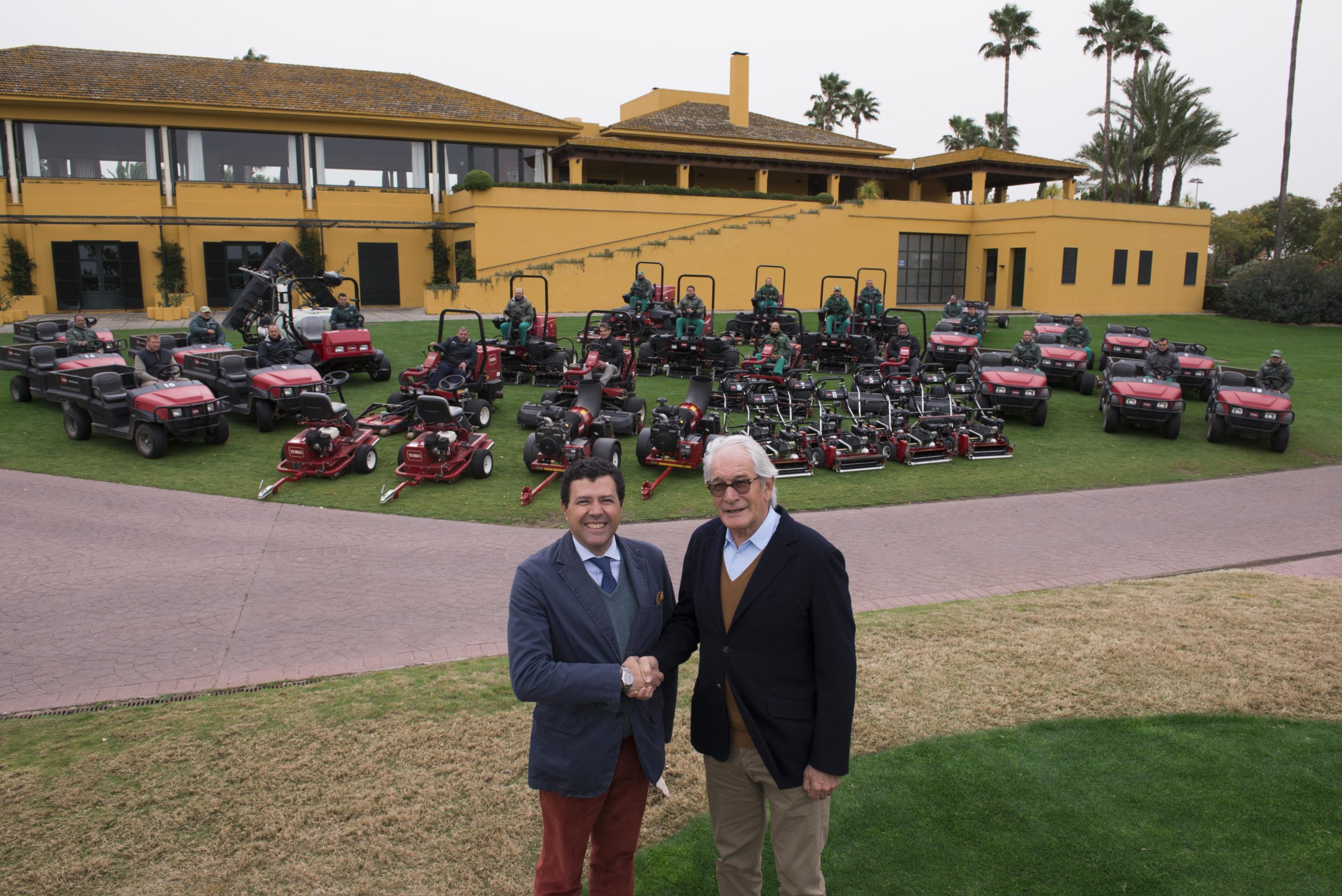 Real Club Sevilla Golf renueva y moderniza su parque de maquinaria para el mantenimiento del campo de 18 hoyos e instalaciones