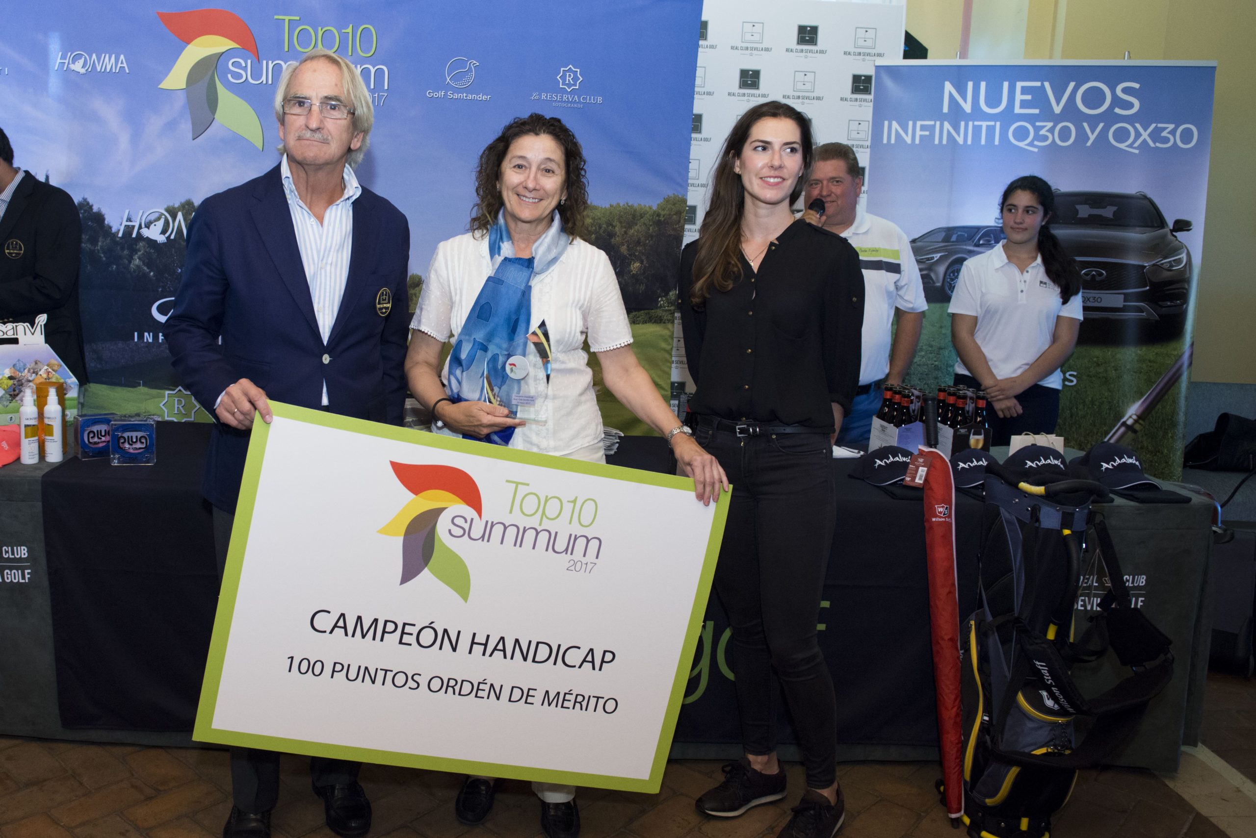 Pistoletazo de salida del Circuito Summum Top 10 en el Real Club Sevilla Golf