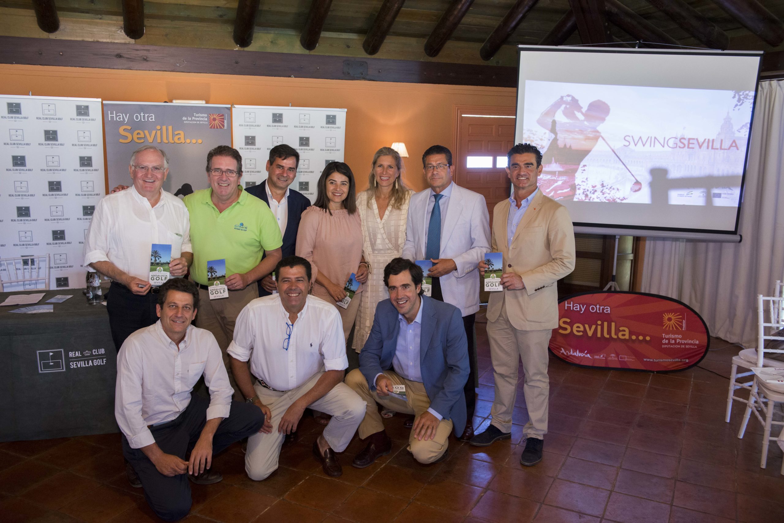 Presentación de “Swing Sevilla” en el Real Club Sevilla Golf