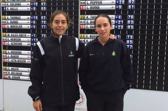 Nuestra socia, Ana Amalia Pina, líder en el English Girls’ Under 14 Open Championship