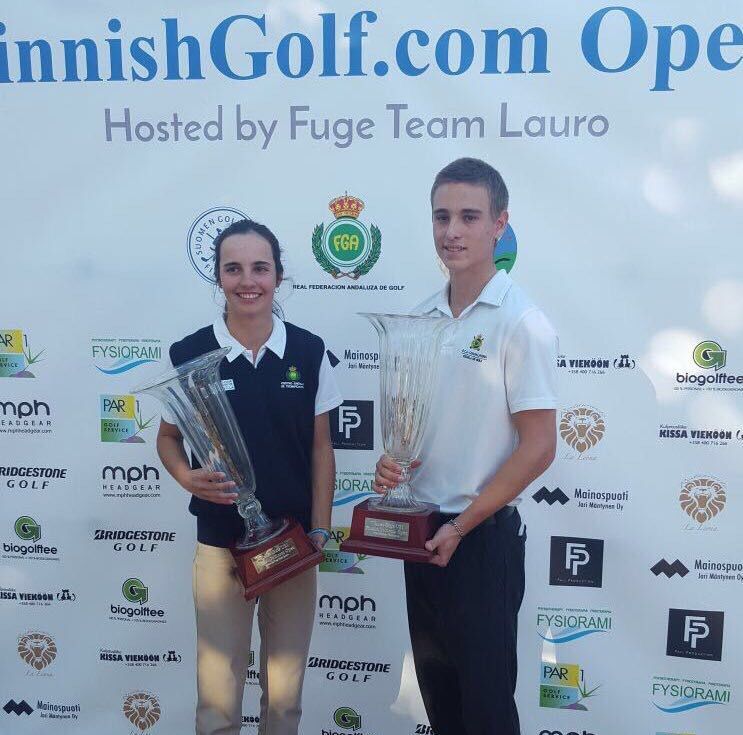 Nuestra socia, Ana Garcia Picchi, ganadora del Finnish Golf Open en Laura Golf