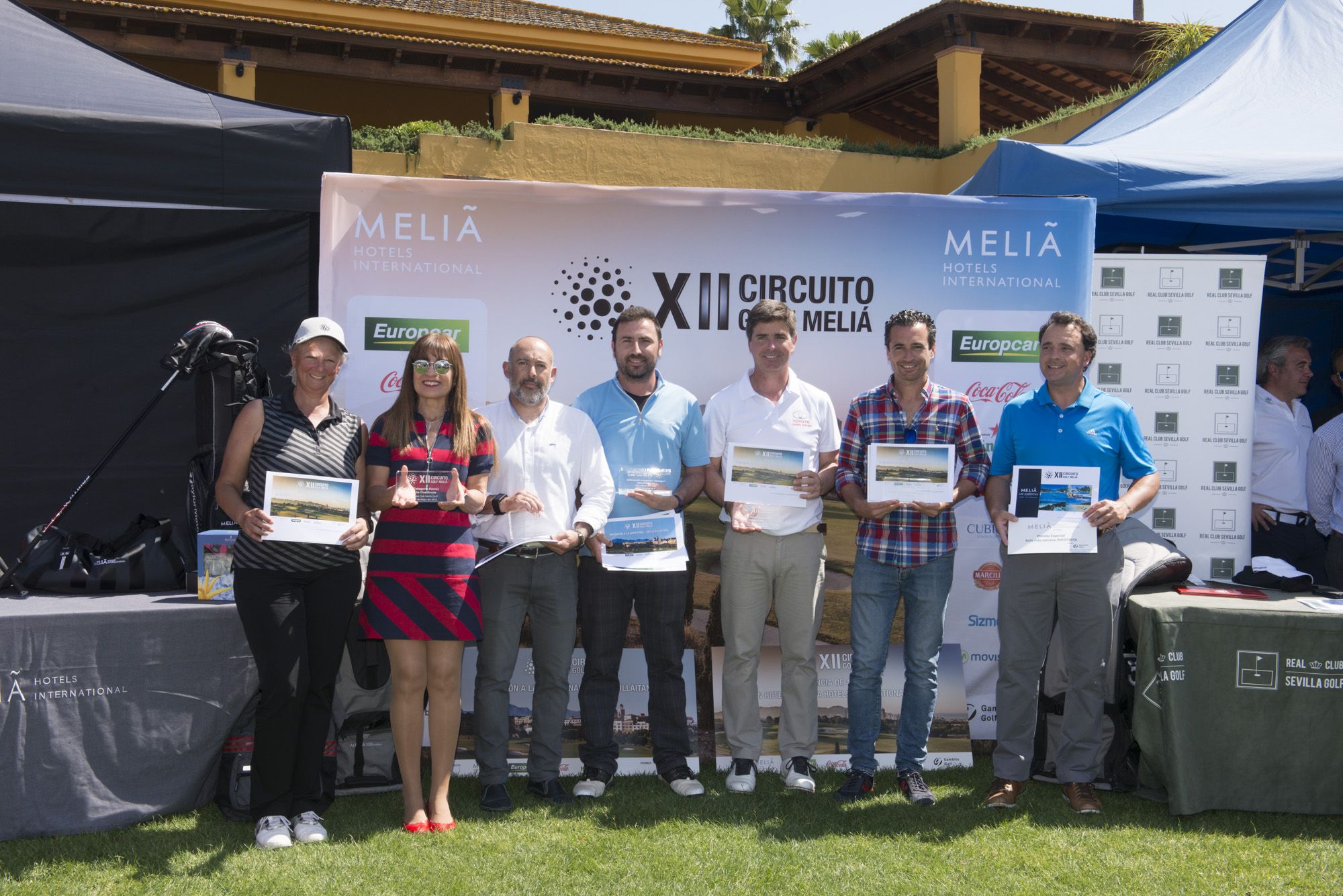 El XII Circuito de golf Melia Hotels International comienza por todo lo alto en el Real Club Sevilla Golf
