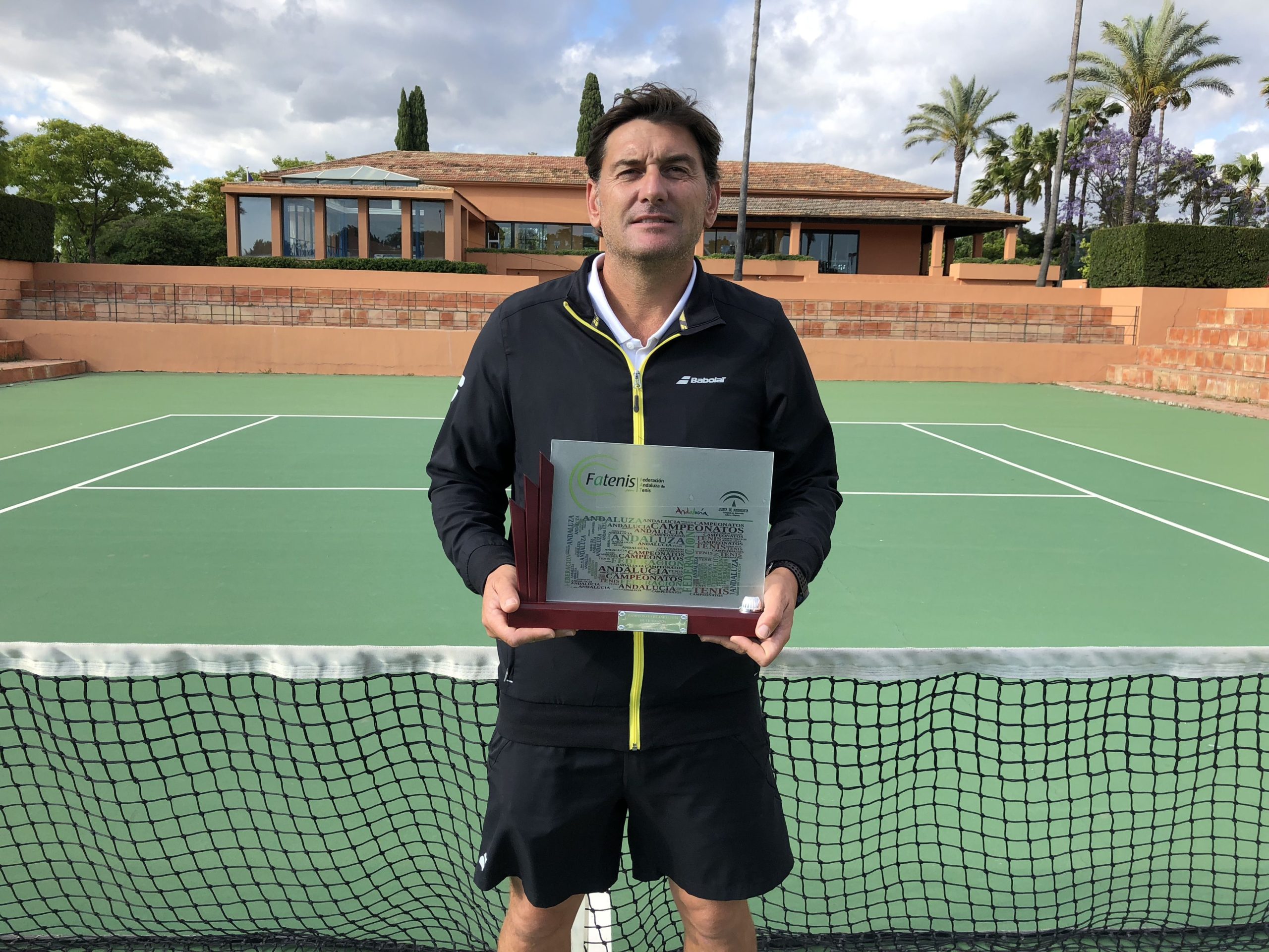 Fernando Hernandis, Campeon de Andalucia +40 de Tenis