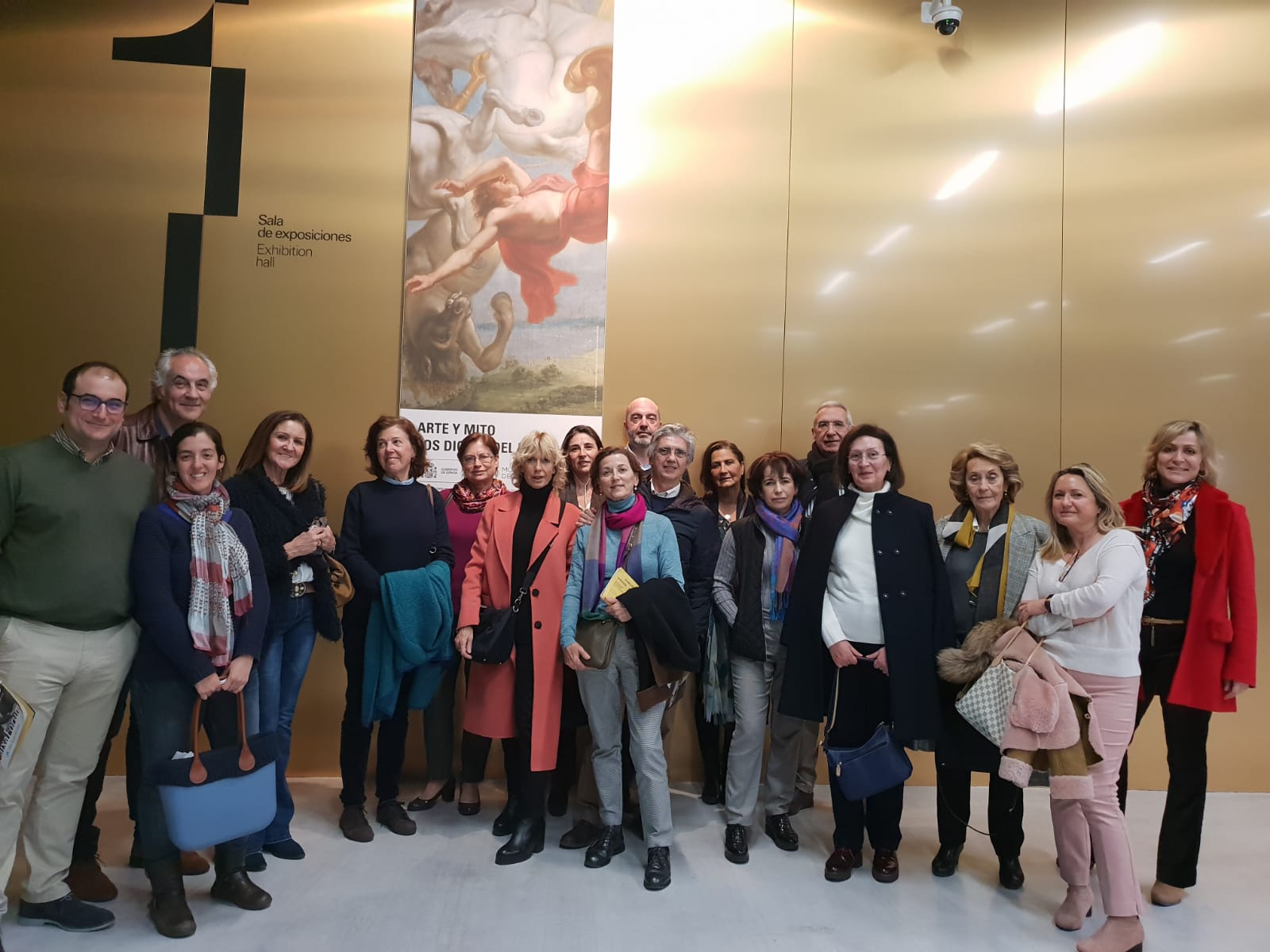 El club Cultural visita la Exposición «Arte y Mito, Los Dioses del Prado» en Caixa Fórum