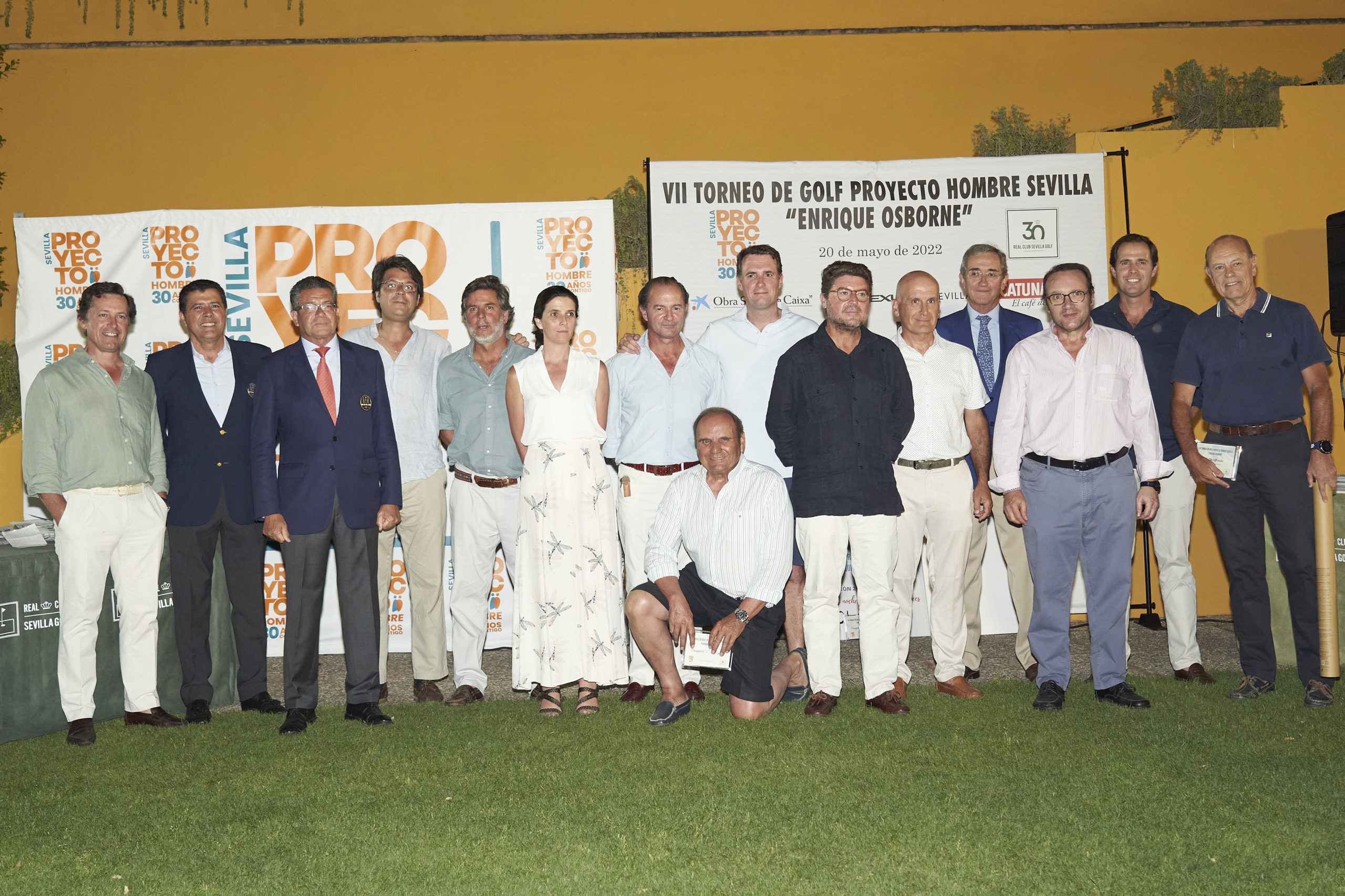 Se celebra el VII Torneo de Golf de Proyecto Hombre en el Real Club Sevilla Golf