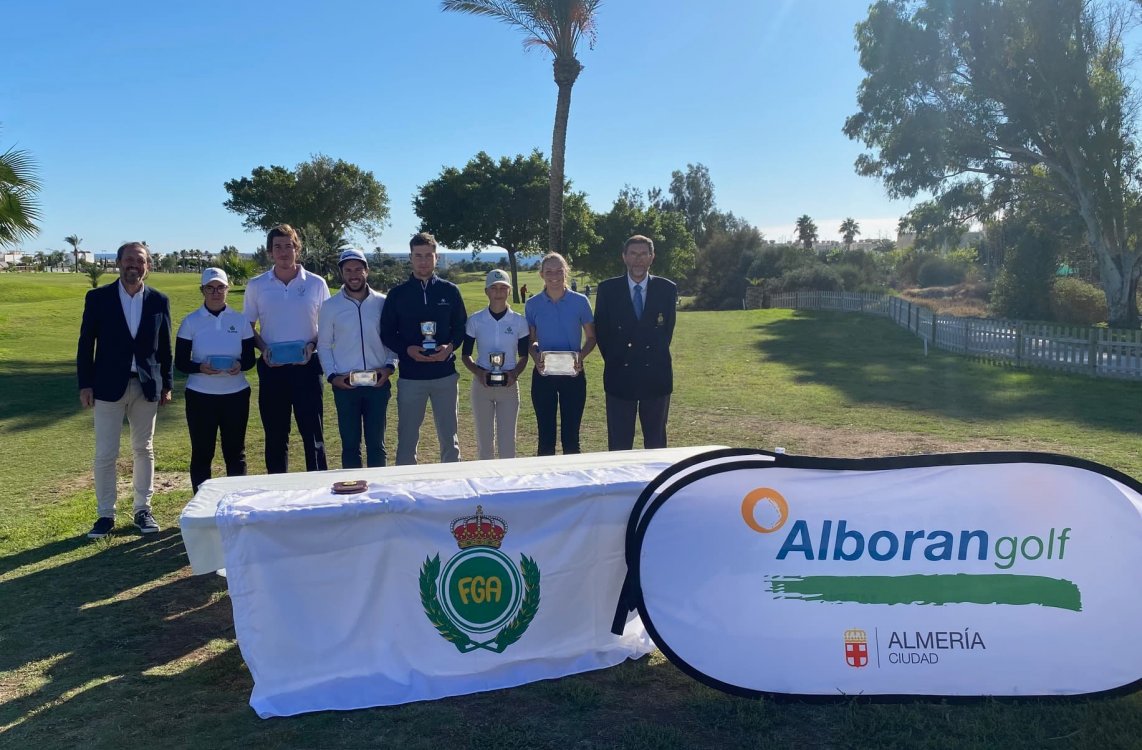 Nuestro socio, Ali Berk, campeón del Campeonato Ciudad de Almería en Alboran Golf