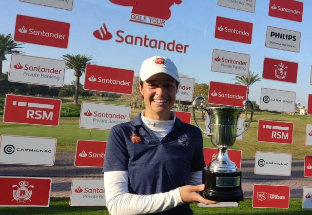 Teresa Toscano, inapelable ganadora del Santander Campeonato de España de Profesionales Femenino