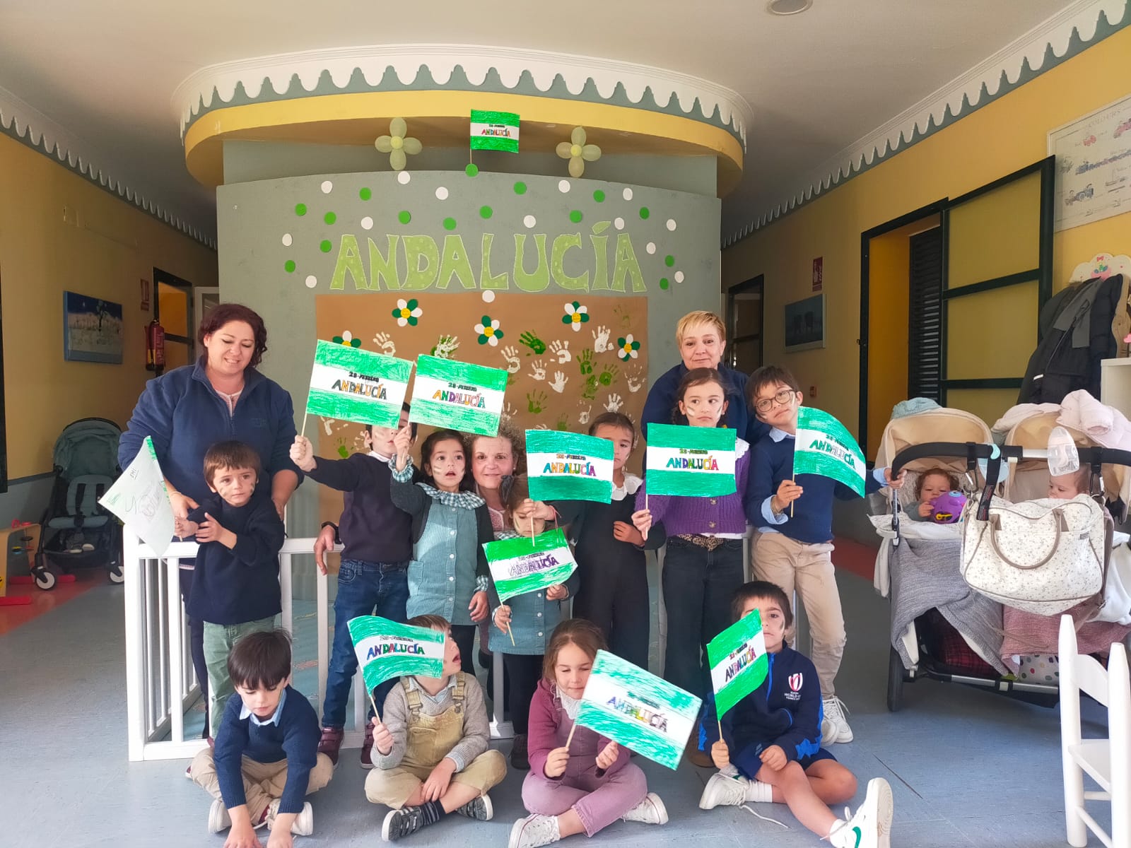 Día de Andalucía en el Baby Club