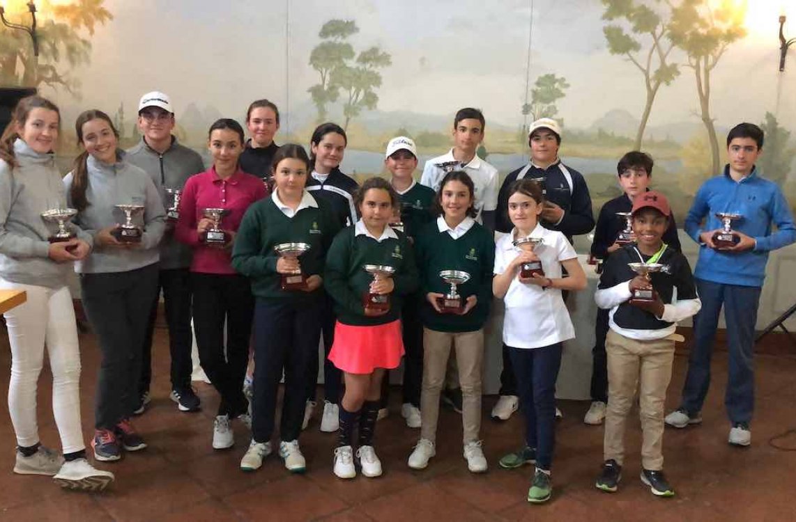 Dominio del Real Club Sevilla Golf en el Circuito Juvenil de Sherry Golf