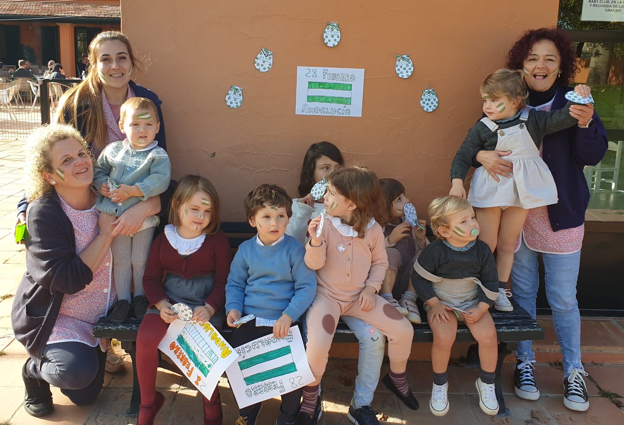 Celebrando el día de Andalucía en Baby Club