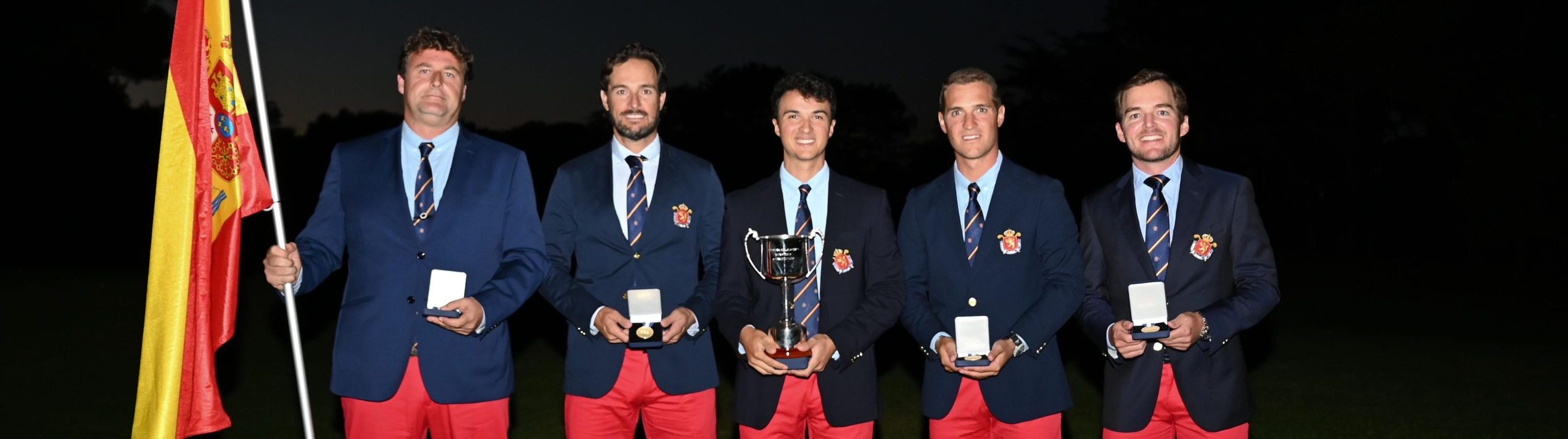 Nuestro socio Pablo Heredia inaugura con España el palmarés en el Europeo Mid Amateur Masculino por Equipos