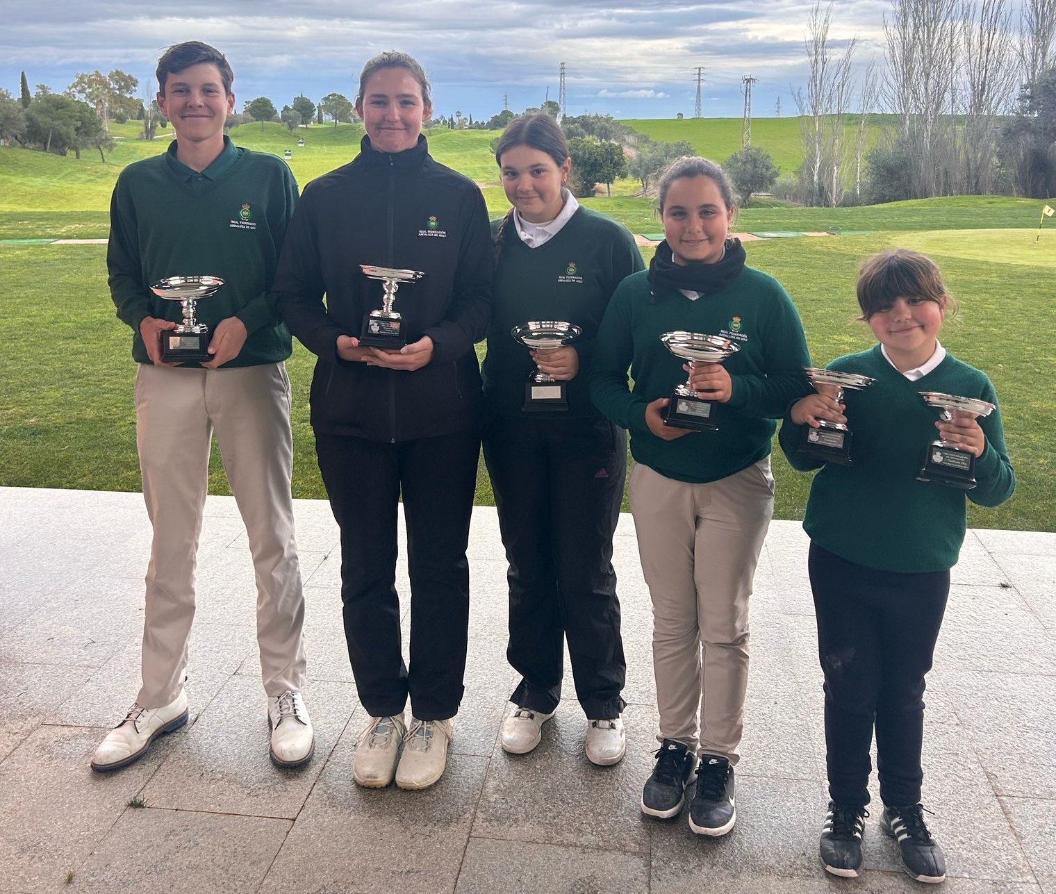 El Real Club Sevilla Golf brilla con los jóvenes talentos en la prueba del Circuito Cadete, Infantil, Alevín y Benjamín